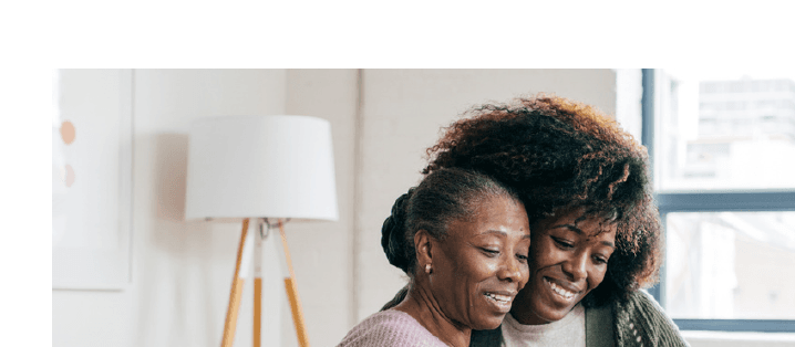 Residents sharing a moment at home